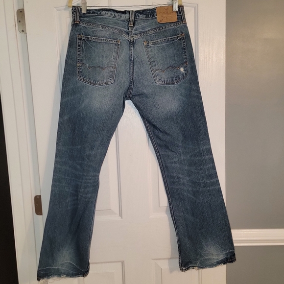 American Eagle Men's Low Rise Boot Cut Jeans 33x30 - Picture 4 of 4
